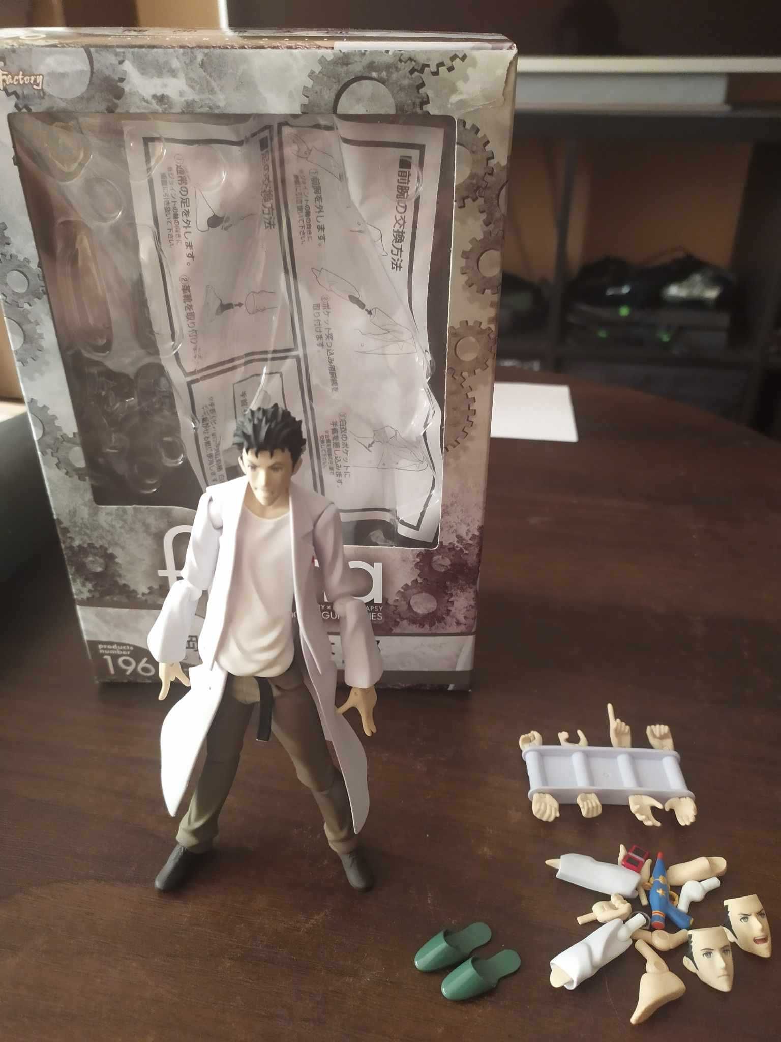 Figurka anime Steins;Gate Okabe Rintarou Figma#196「Oryginał !!」