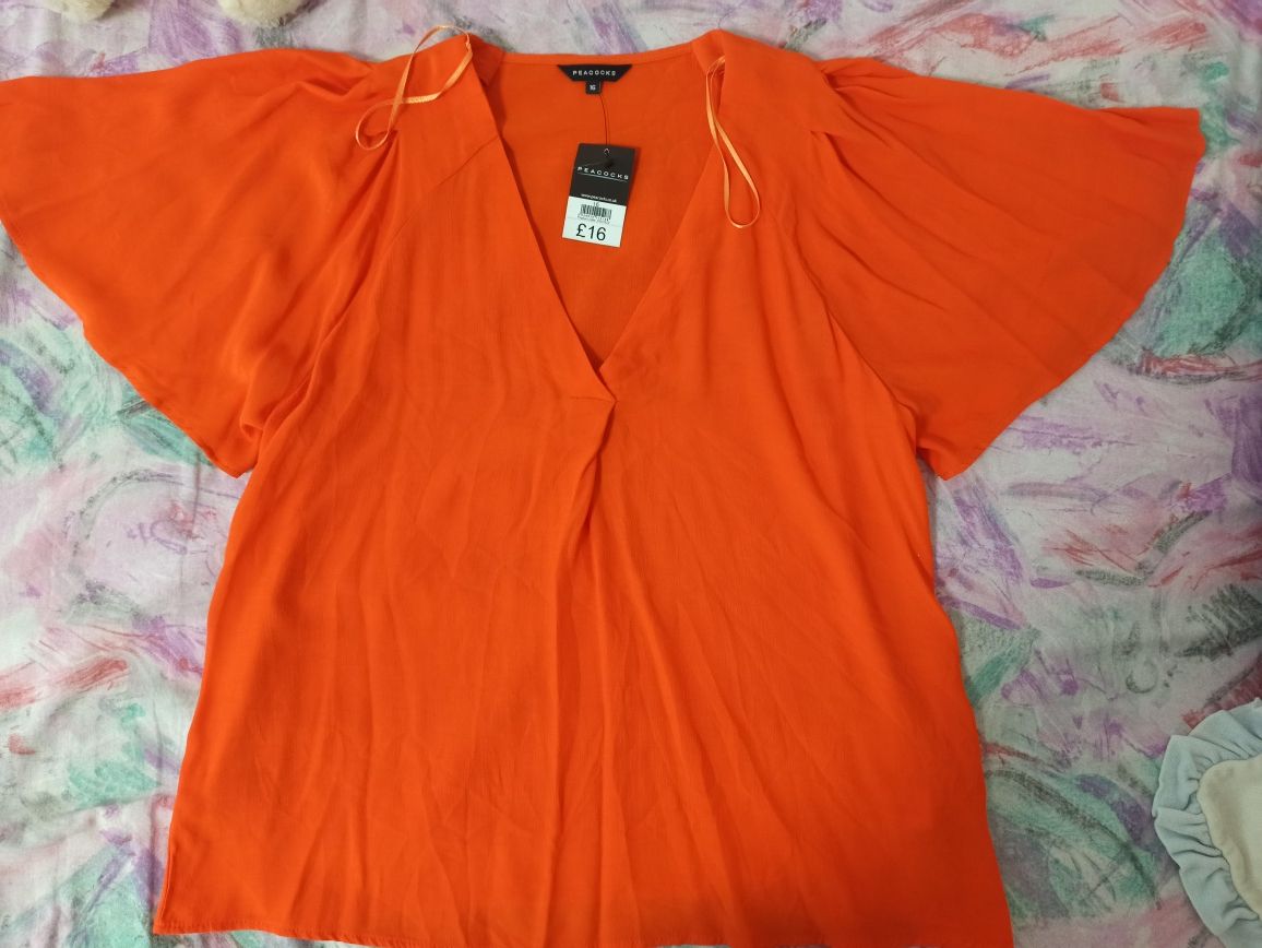 Блузка Boohoo (XL) Рубашка H&M(s-m)