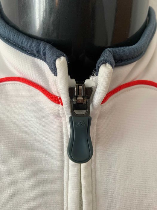 SL Benfica 2005/2006 White Track Jacket Adidas Size S