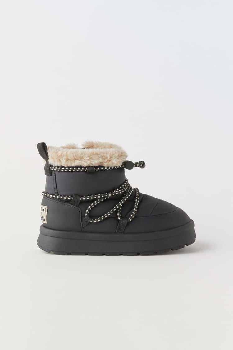 Чоботи черевики зимові Zara 31 , 34 розміри