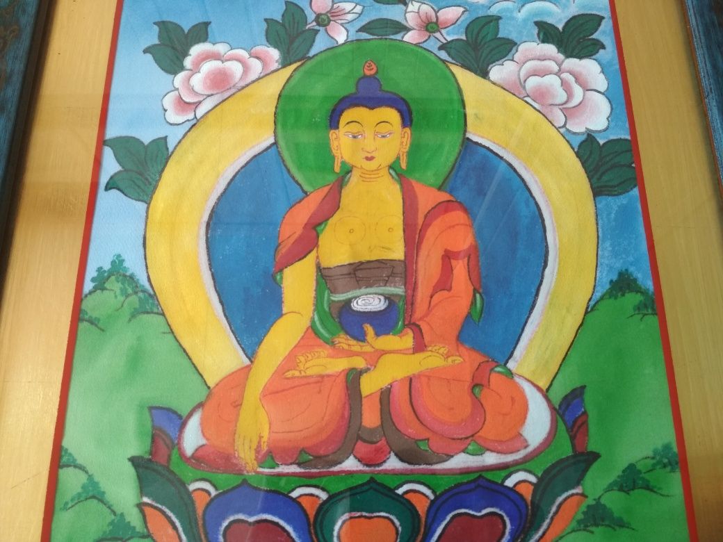 Obraz / tybetańska thangka Budda Shakyamuni