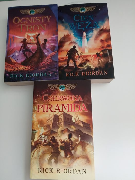 Rick Riordan -Trylogia 3 za 2