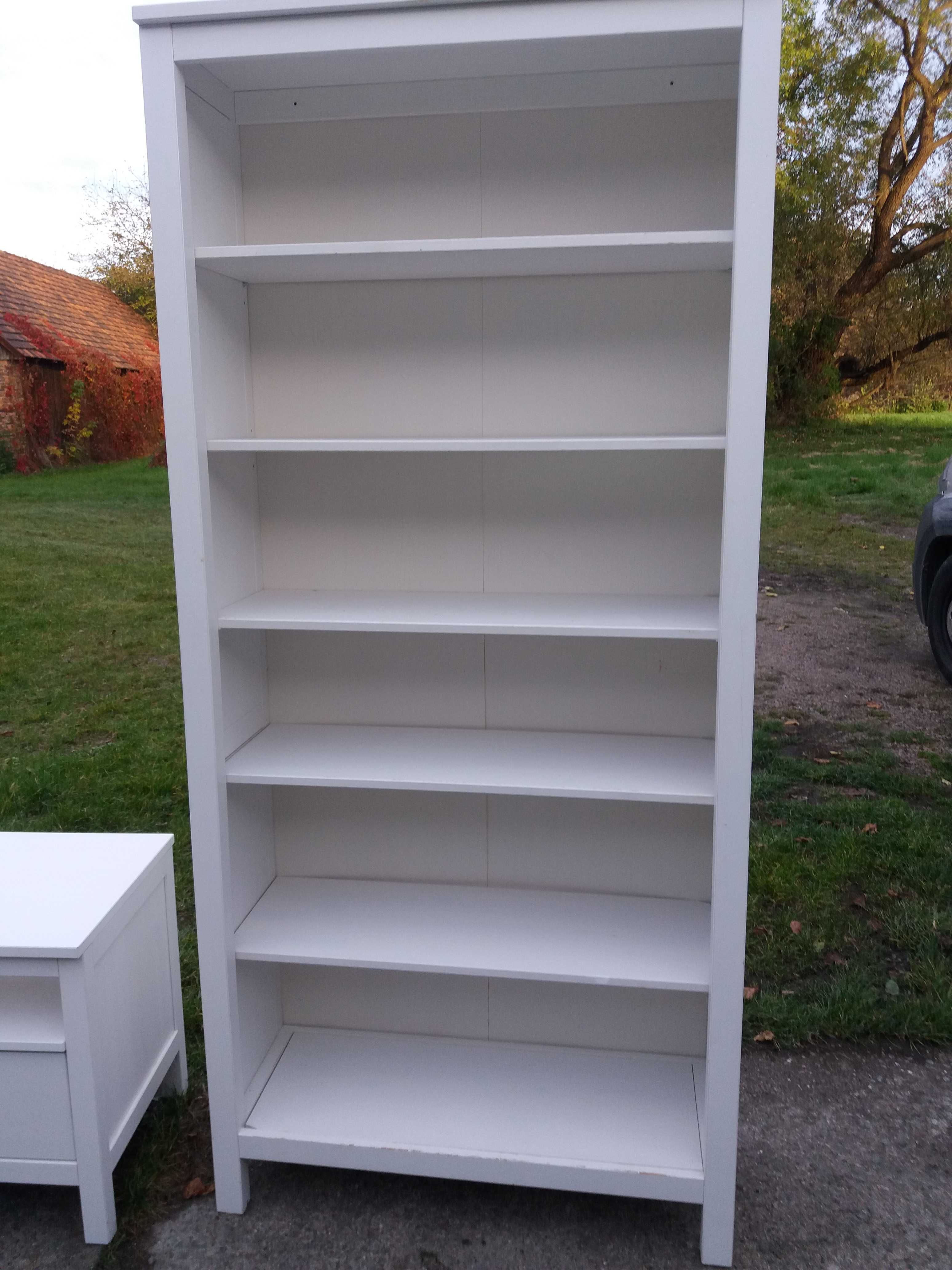 IKEA Hemnes biały regał ,6 półek,90x34x197 cm-dostawa gratis