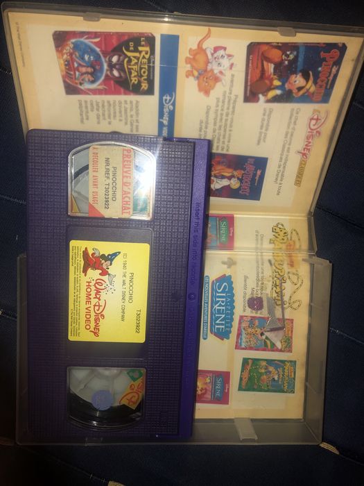Vendo cassete de pinóquio original