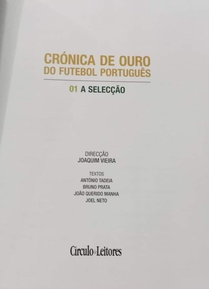 Crónica de Ouro do Futebol Português - 5 Vol.