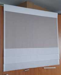 Nowy biały ekran, roletka 110 x 108 cm
