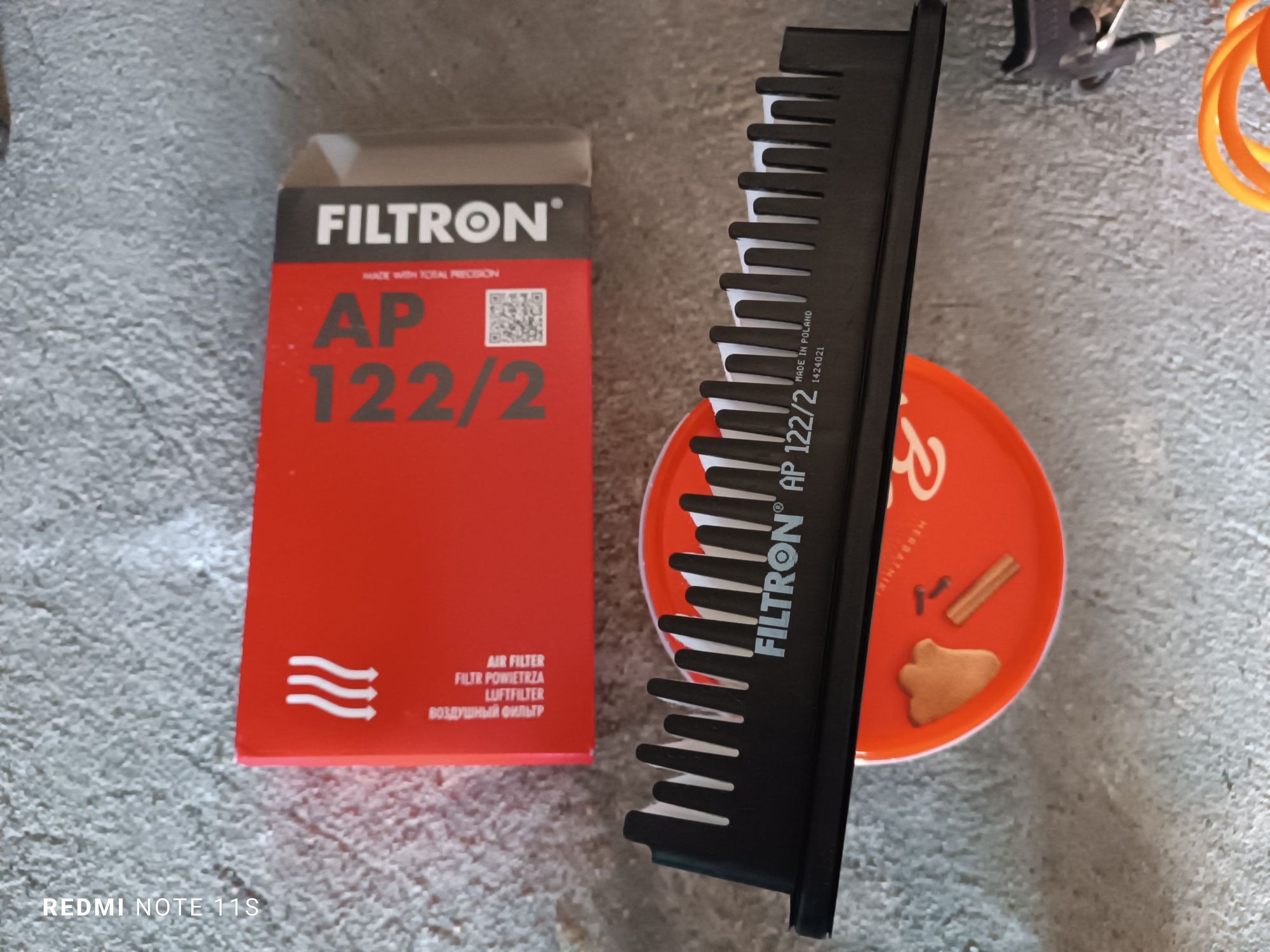 Filt powietrza AP 122/2