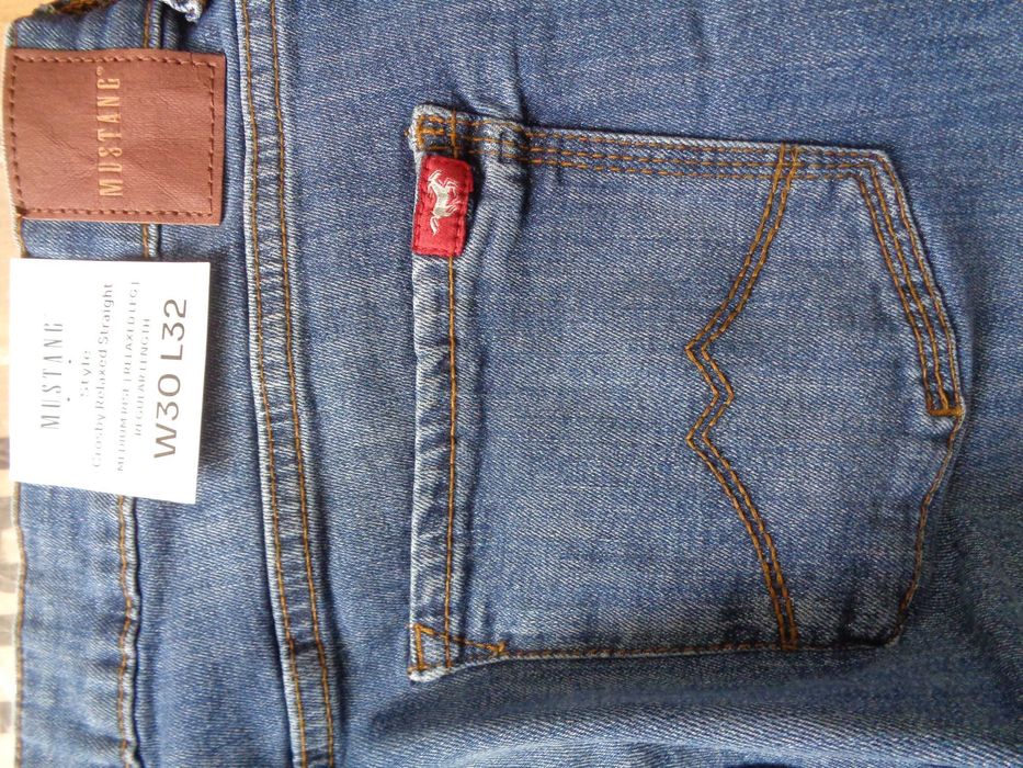 Nowe z metkami oryginalne dżinsy damskie Mustang, Rozm. L/40