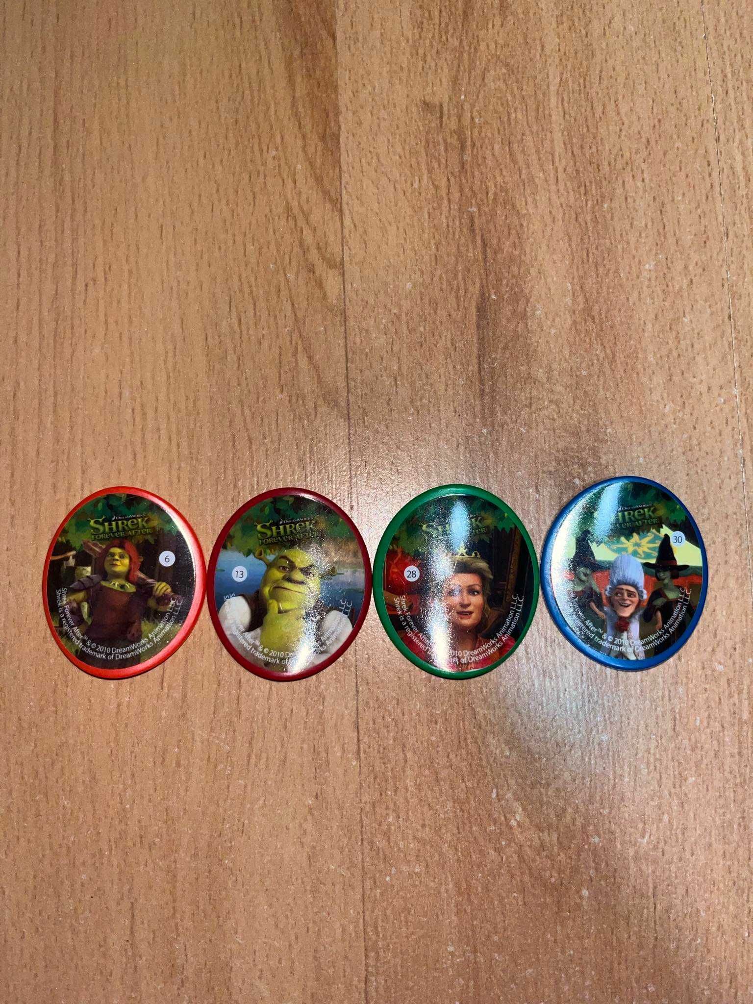 Kapsle Shrek Tazo 4 Sztuki