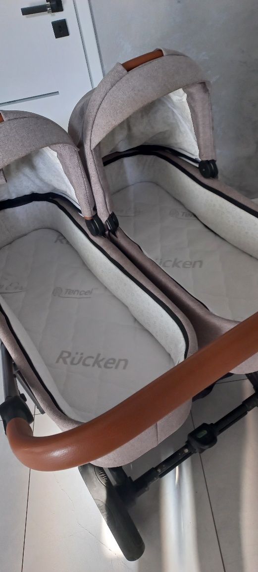 Wózek 2w1 bliźniaczy, Rok po roku Jedo Duo