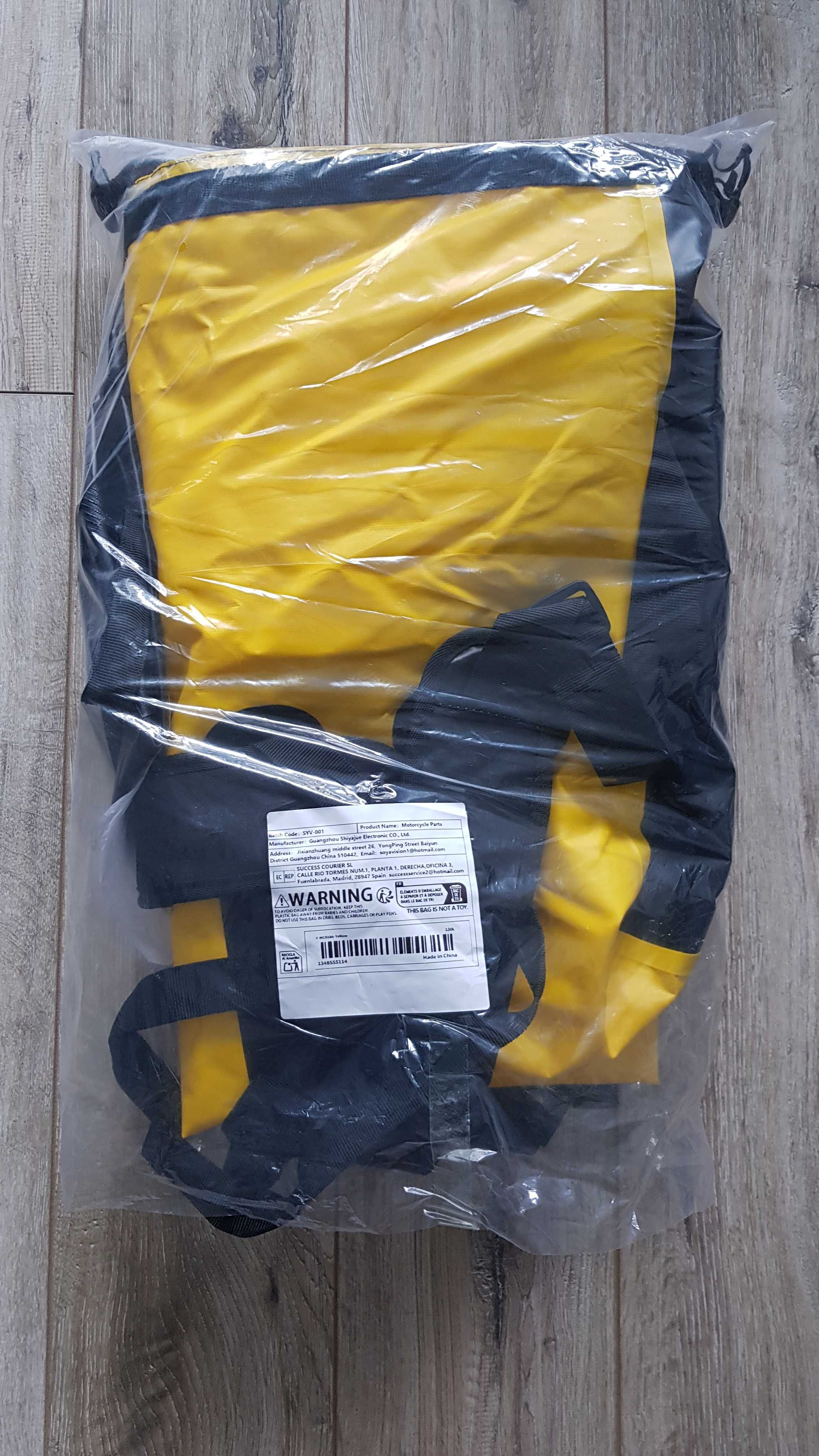 NOWY plecak sucha torba drybag PVC wodoodporny 120l packraft kajak SUP