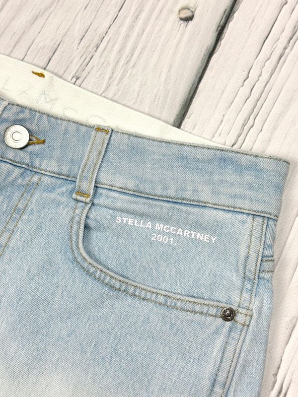 Stella Mccartney Jeansy Damskie Spodnie Boyfriend Ombre Wysoki Stan r.