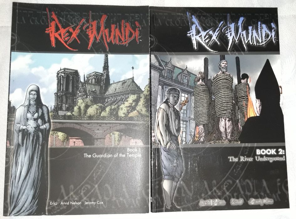 Lote Graphic Novels (RASL, Sixth Gun, Rex Mundi, etc)