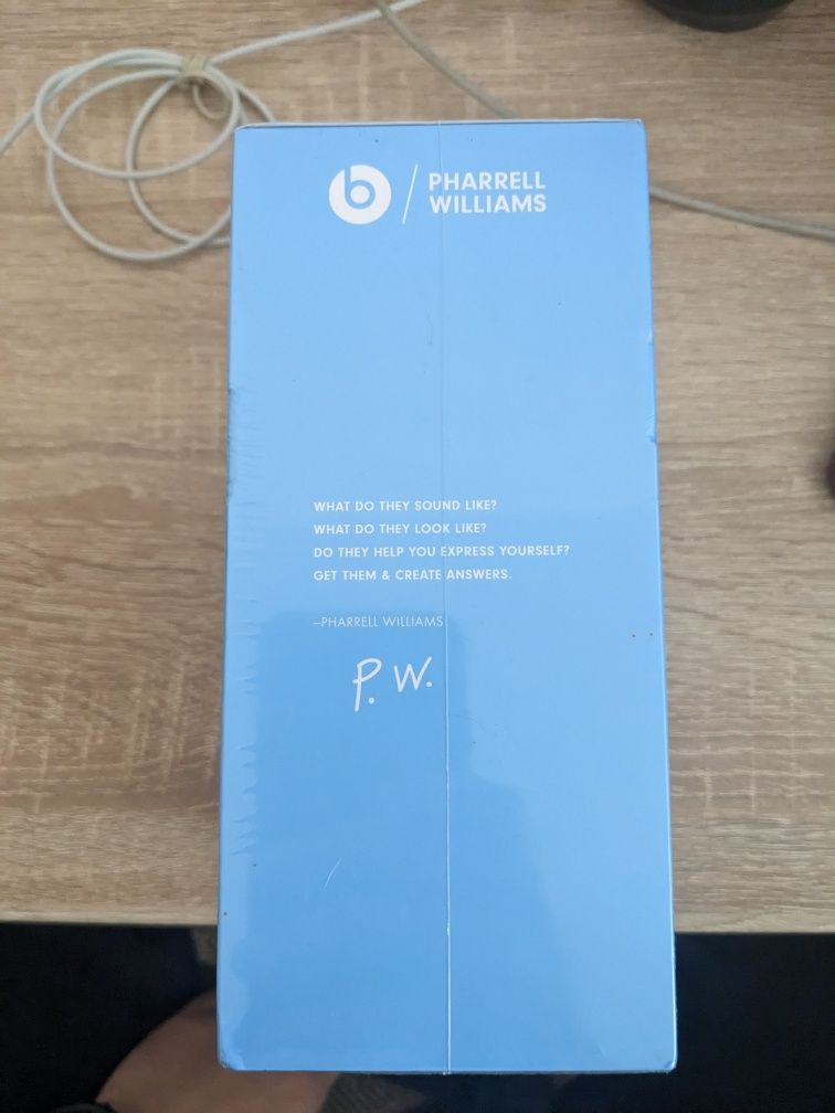 Beats Solo Pro. Light Blue. Pharrell Williams. More Matte