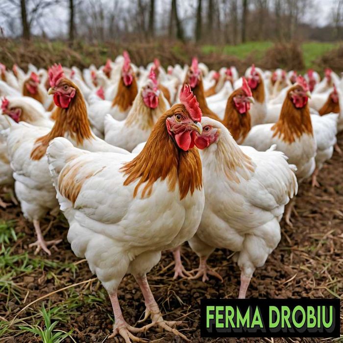 Młode kury nioski z JAJKIEM