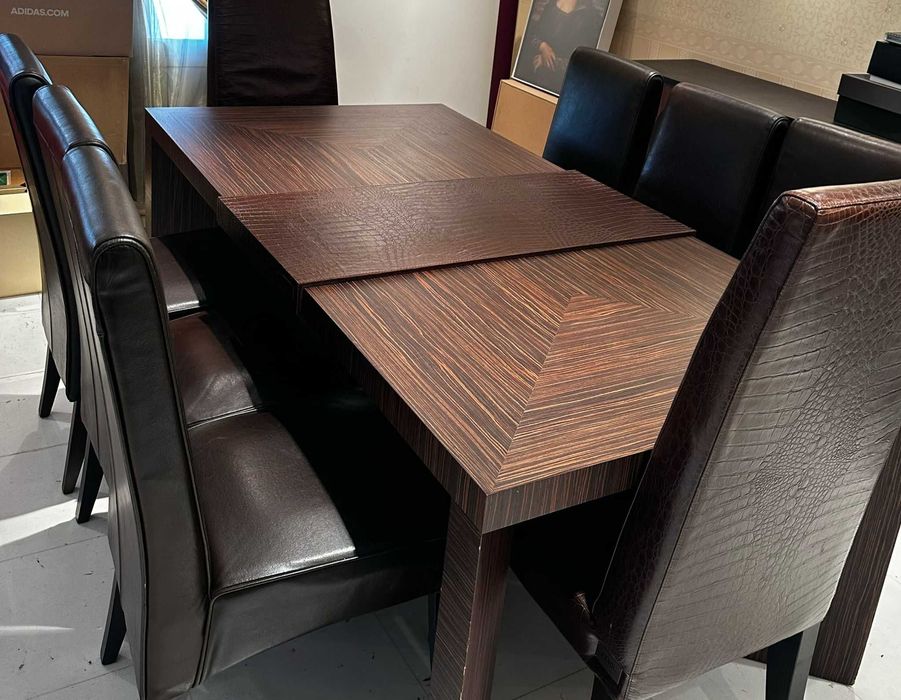 Mesa de Jantar e Cadeiras Fendi