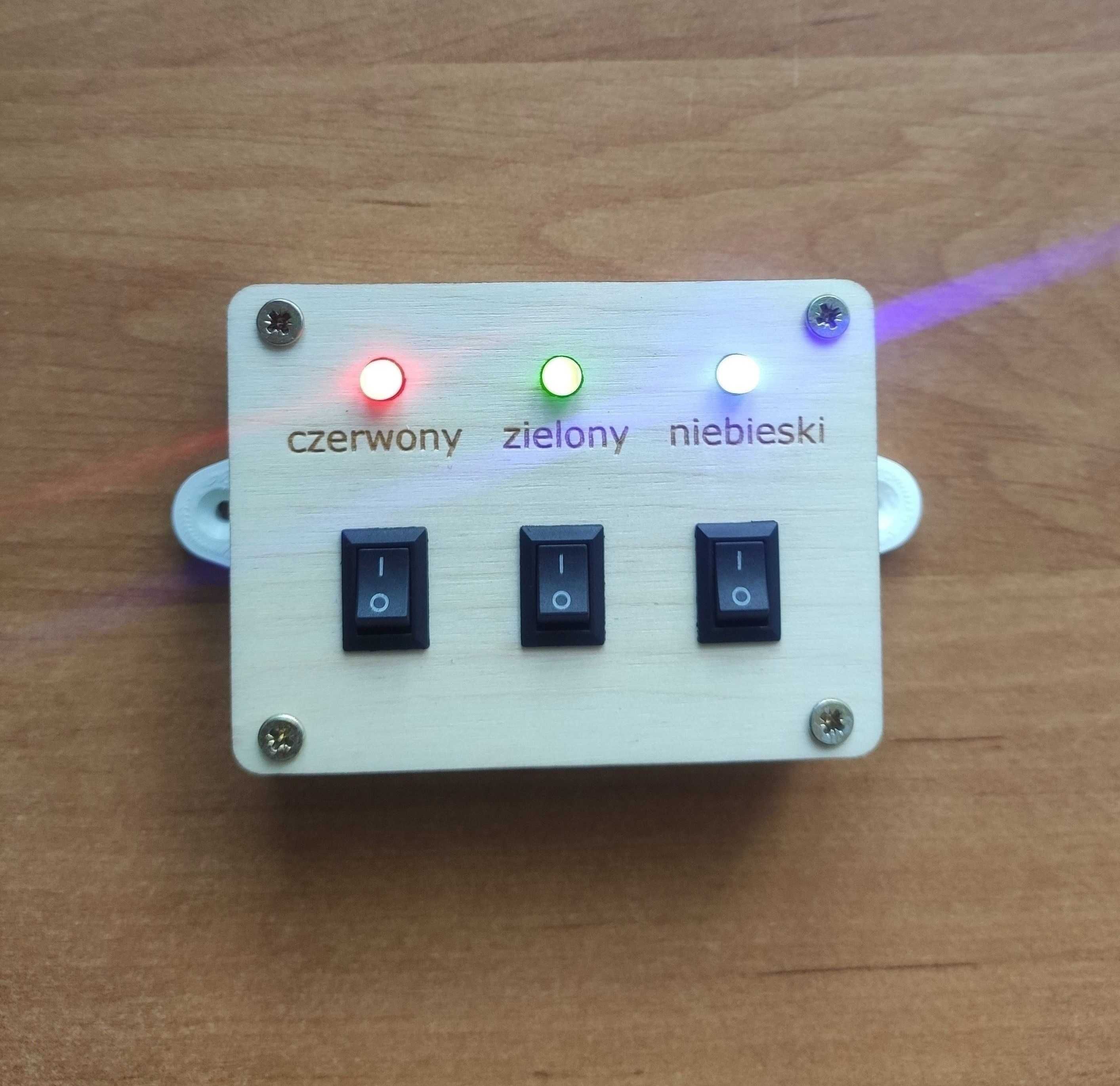 Zabawka do tablicy manipulacyjnej Włącznik LED