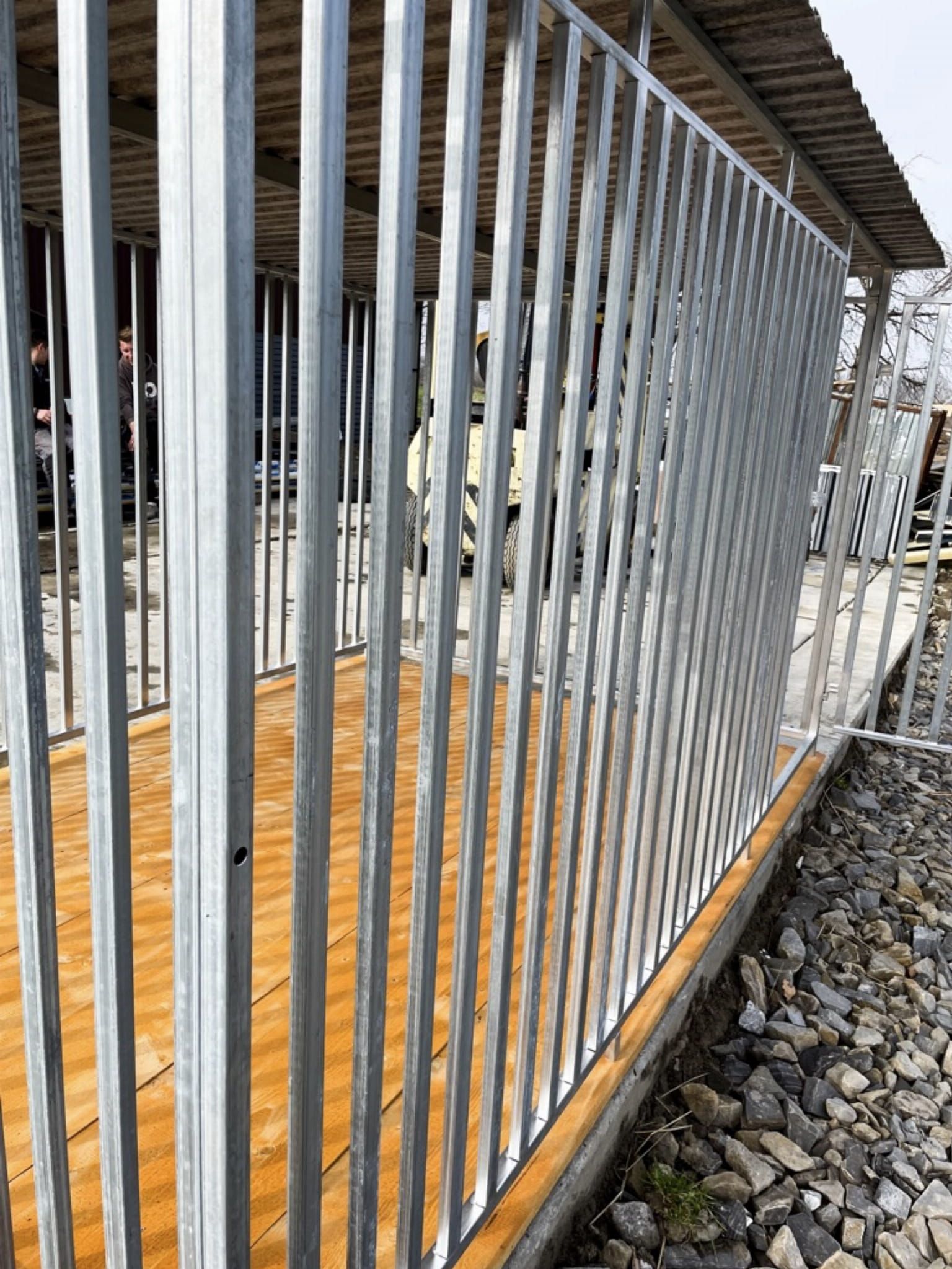 Kojec dla Psa 3x2m Bardzo Mocny z profili zamkniętych Podłoga GP273
