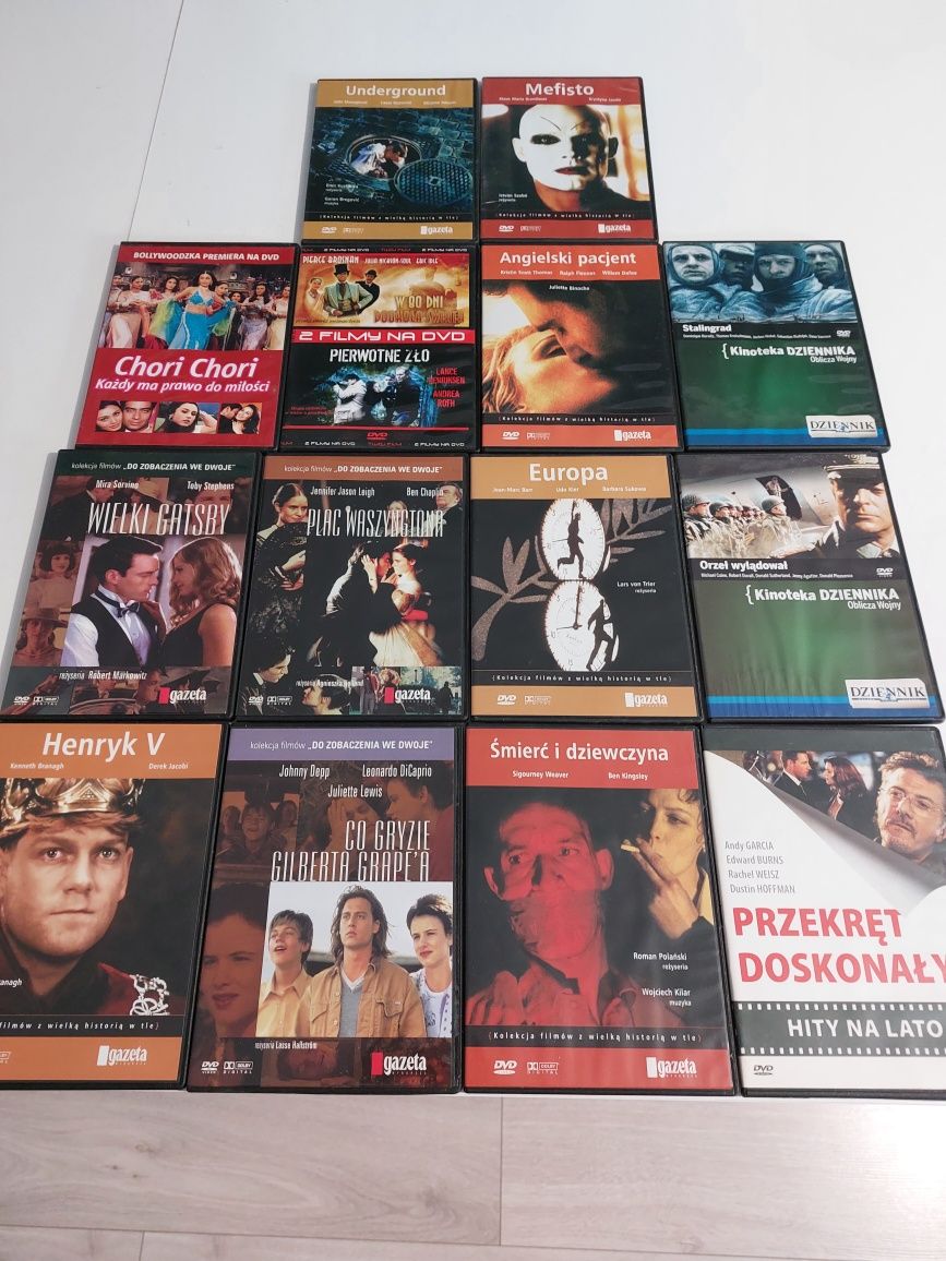 PŁYTY DVD 70 sztuk z filmami