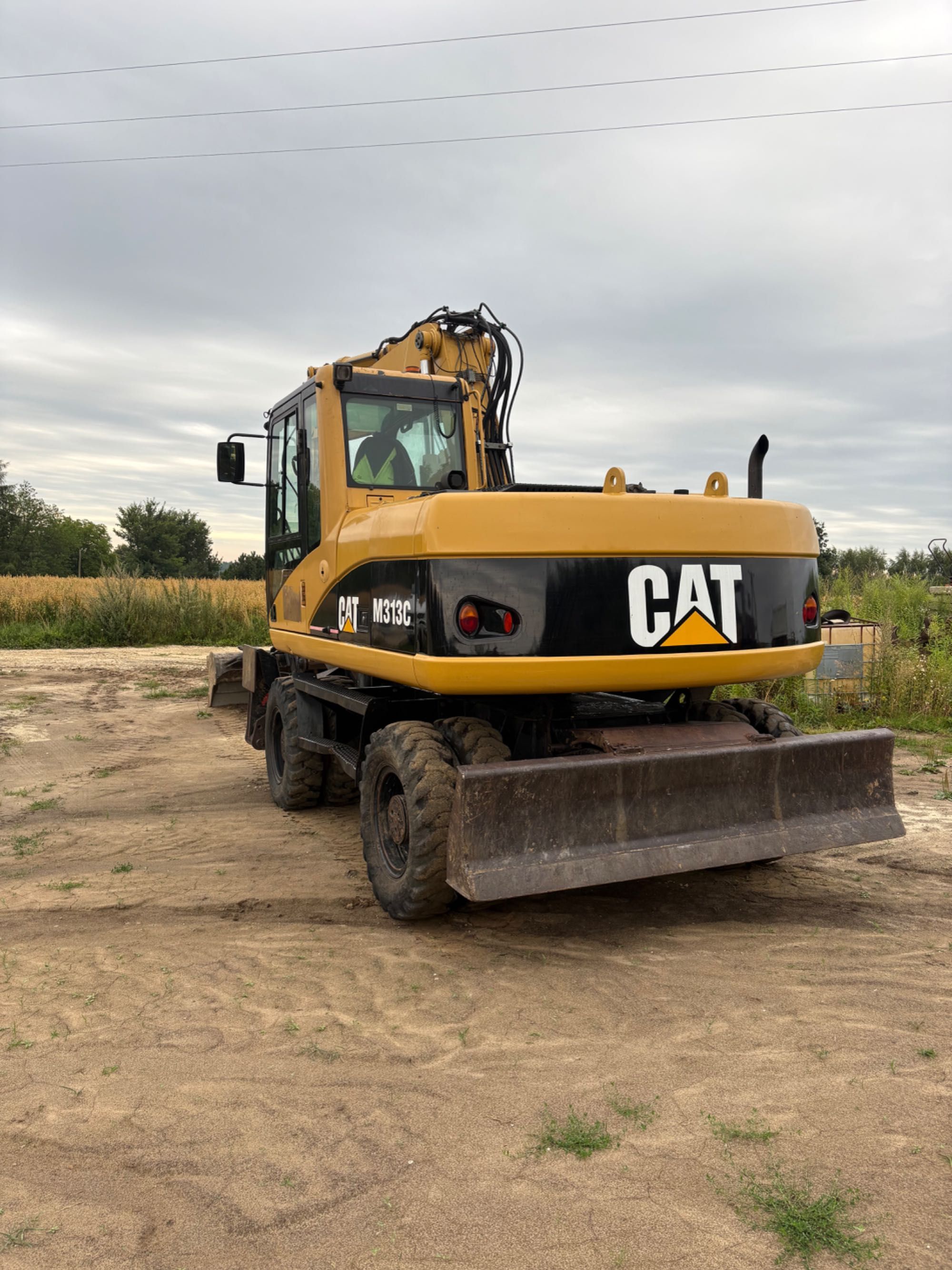Koparka cat 313c rok 2006 dłuższe ramię umowa