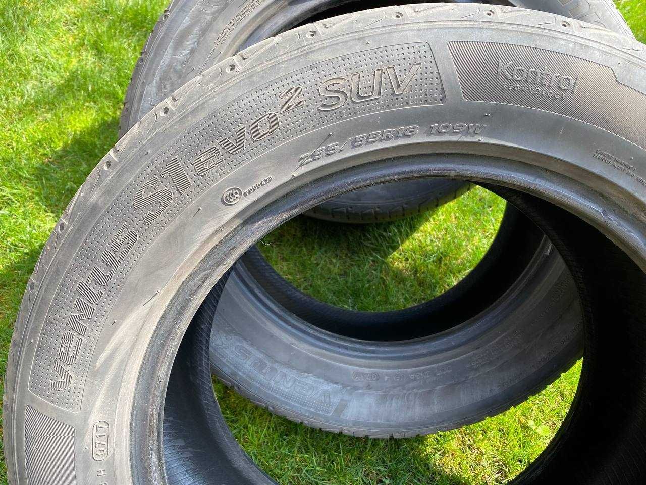 Автошини літо HANKOOK255/55 R18 109W ventus S1 evo2 SUV Extra Load б/у