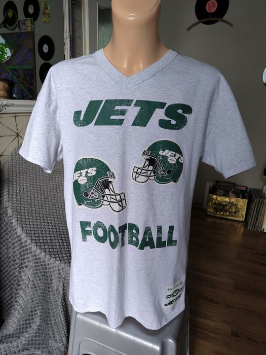 NFL X Primark New York Jets t-shirt jersey damski unisex M/L szary mel