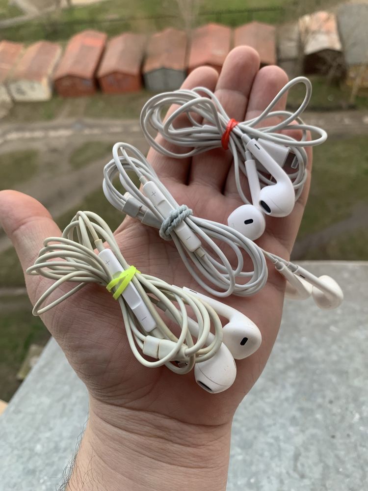 Наушники Apple EarPods A1748 lightning