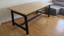 Mesa de jantar sequoia extensivel com cadeiras