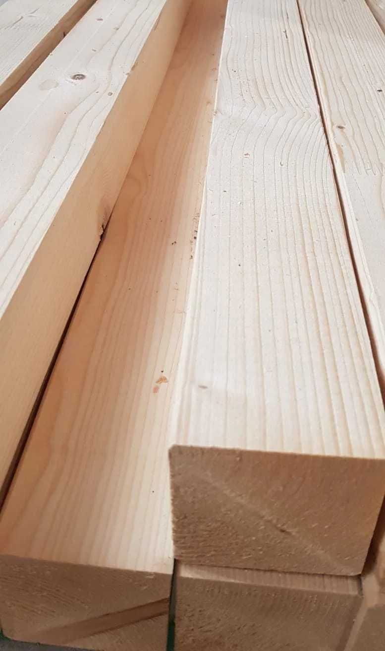 Drewno konstrukcyjne KVH kantówki belki strugane długość 5m / 8m / 13m