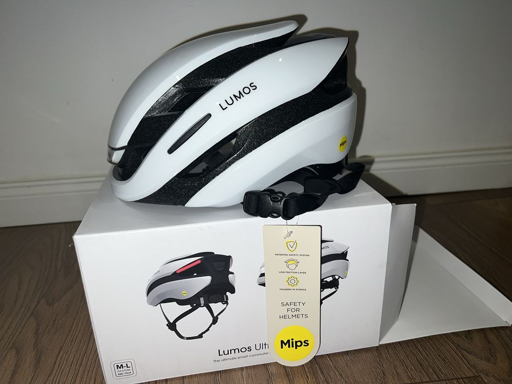 Lumos Ultra bluetooth aplikacja pilot inteligentny kask rowerowy 54-56