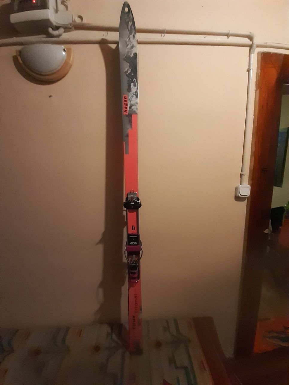 Narty Skitoury Silvretta 404 Raichle nr 43 Hagan 185cm nowe foki rozm