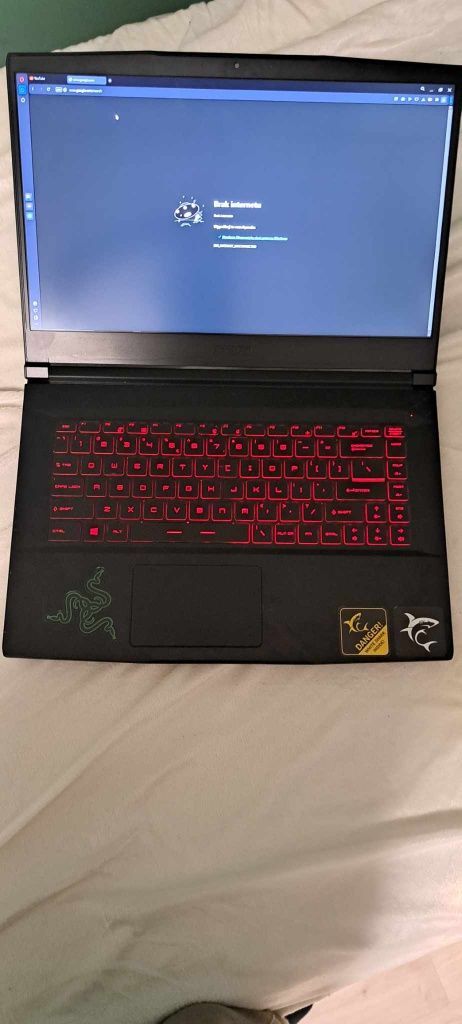 Laptop gamingowy msi