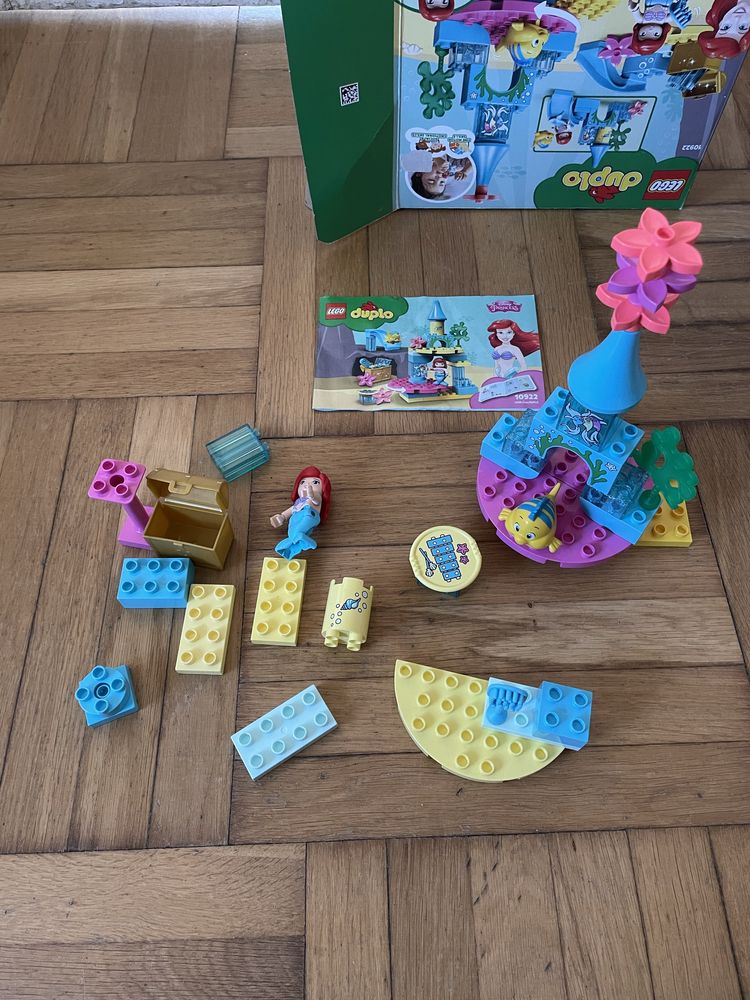 LEGO Duplo 10922 Podwodny zamek Arielki