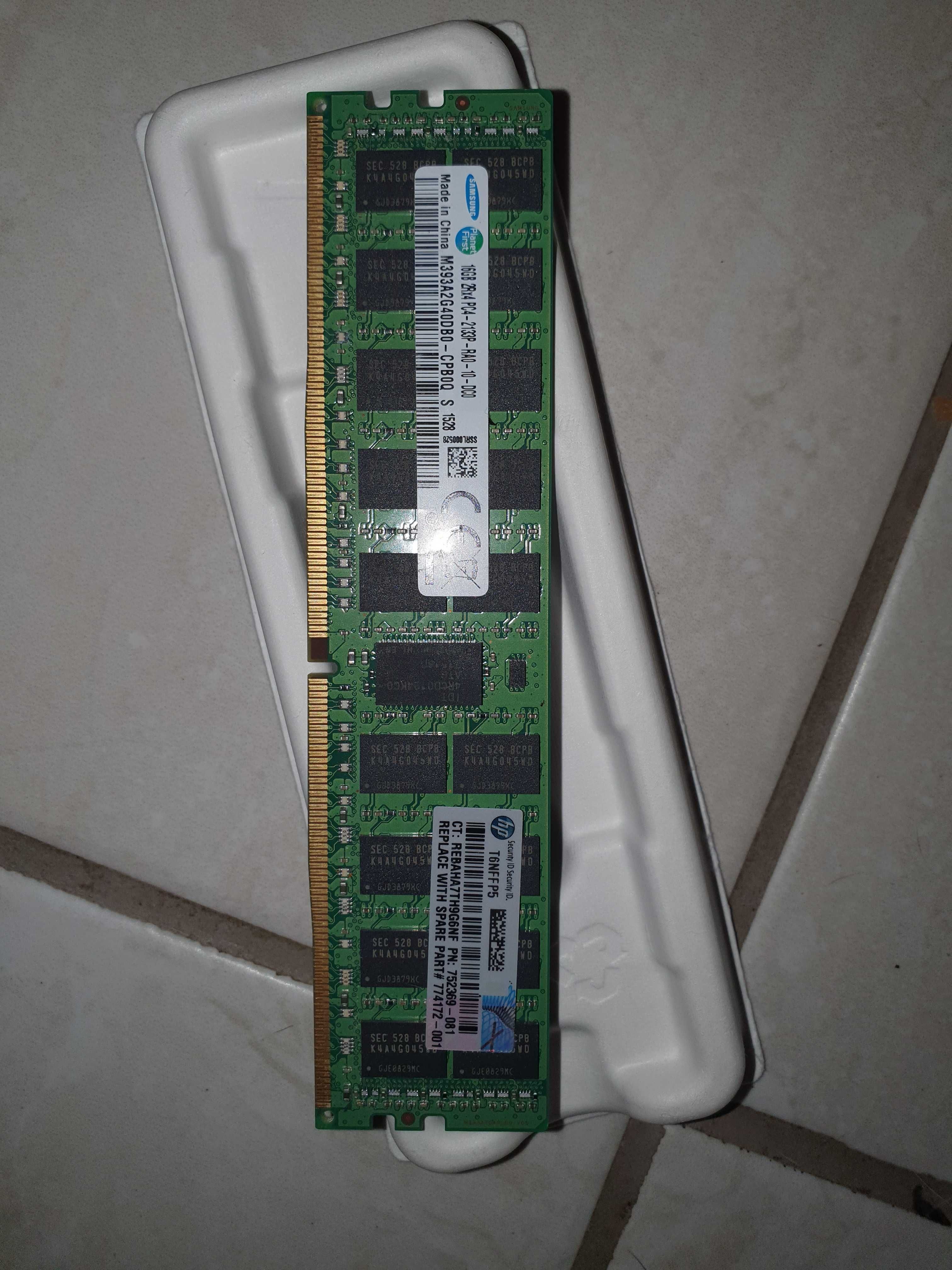 DDR4 ECC 16gb 2133P Samsung Server Ram