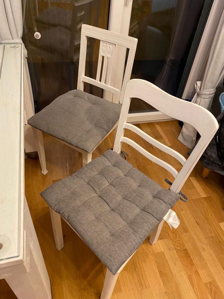 Stol z 6 krzesłami - vintage, paletowy