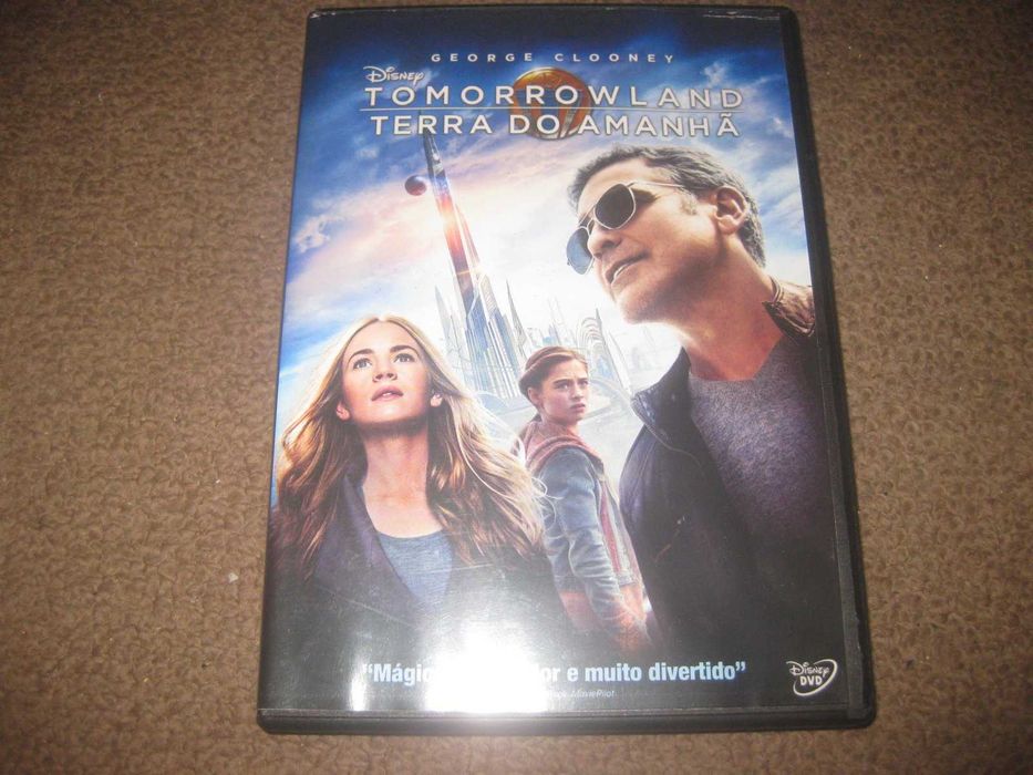DVD "Tomorrowland: Terra do Amanhã" com George Clooney