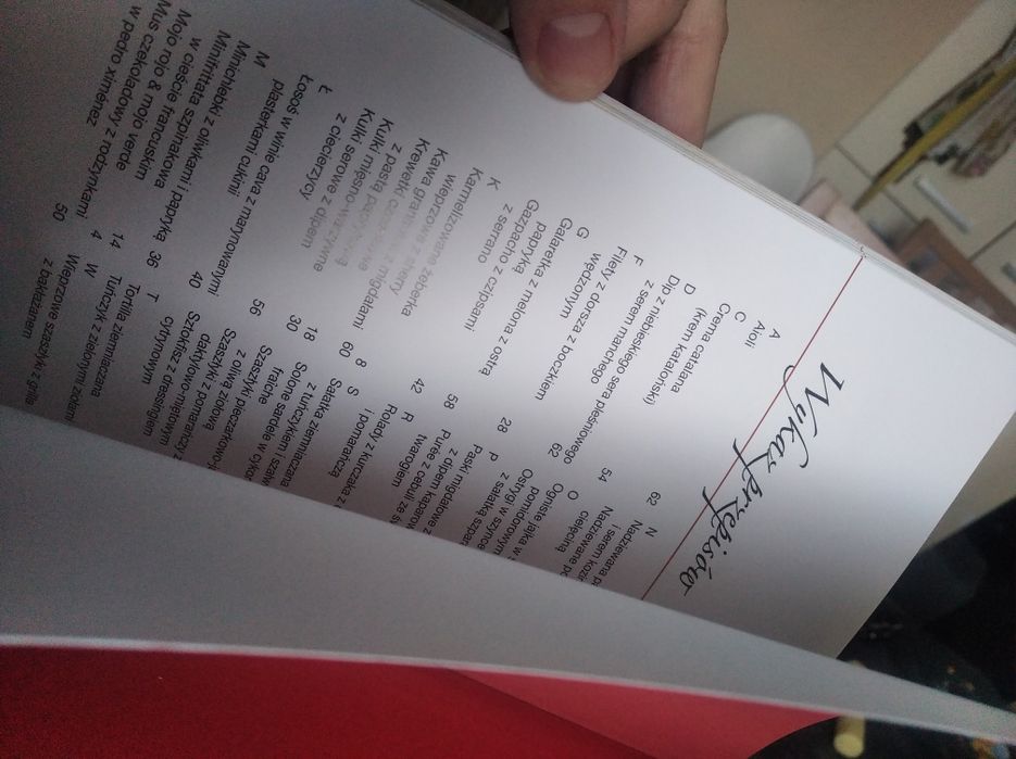 Książka kucharska przystawki zestaw prezentowy tapas książka i widelcz