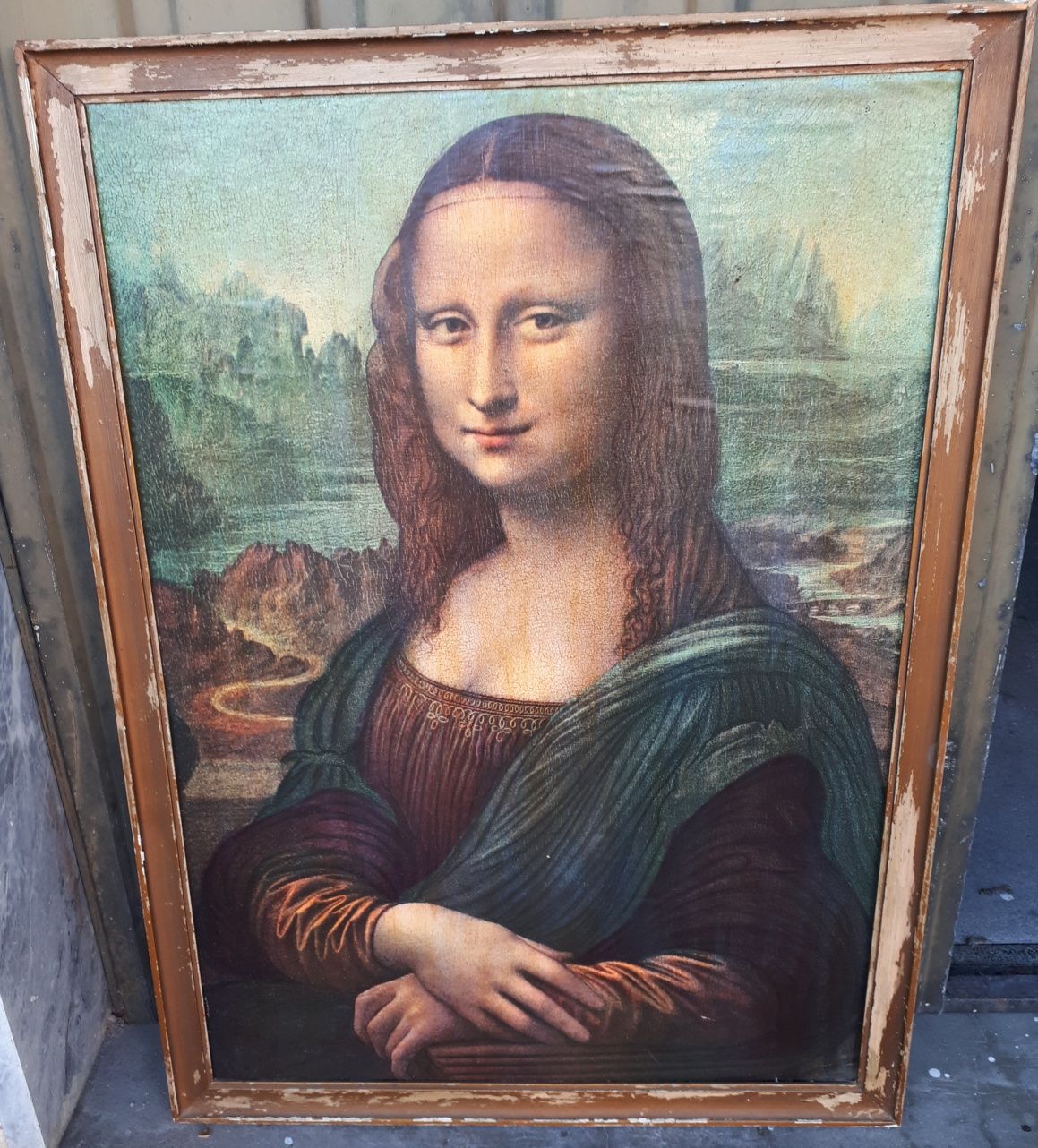 Quadro Mona Lisa 103,5x75,5cm