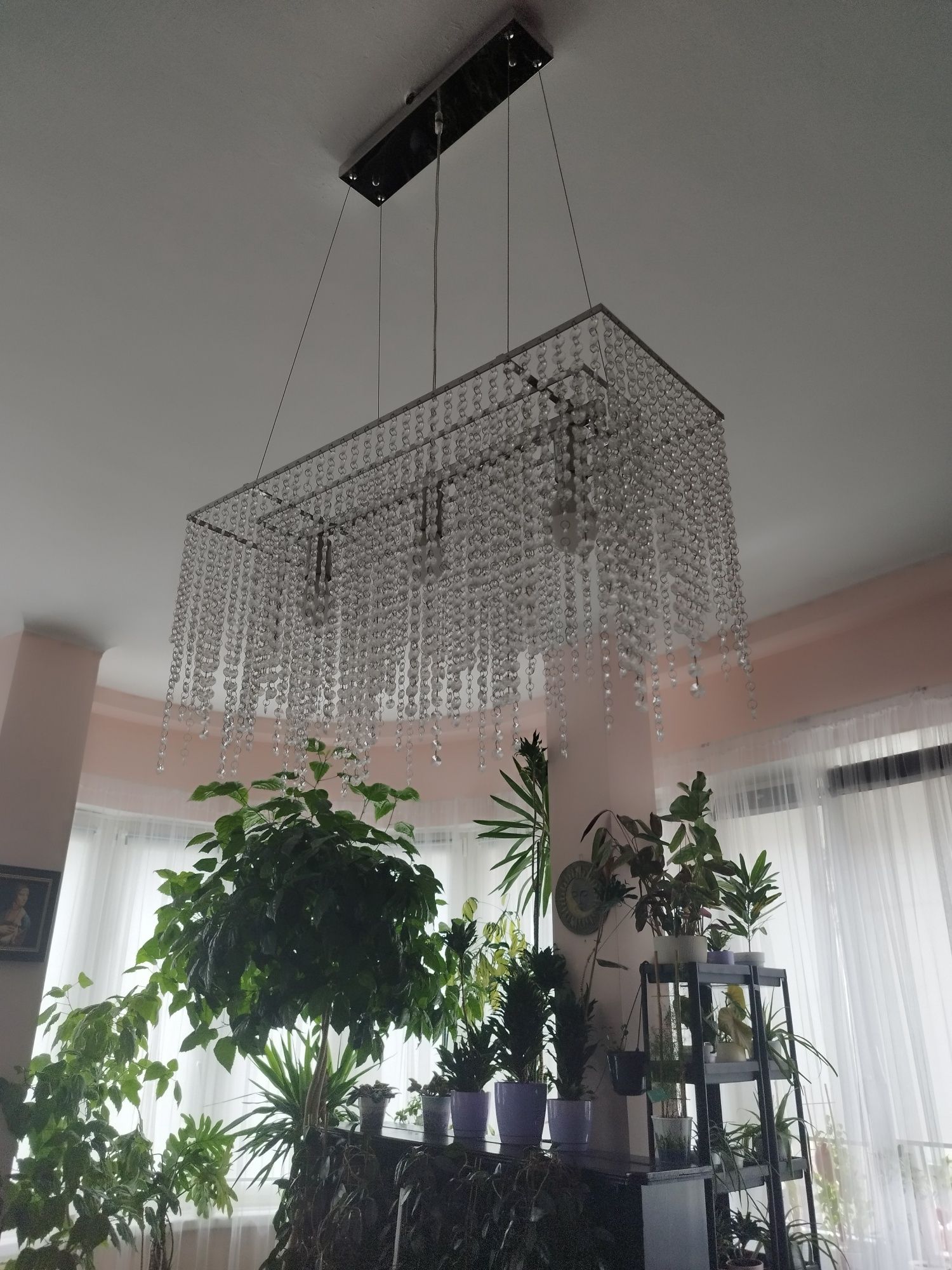 Żyrandol lampa kryształowa Glamour