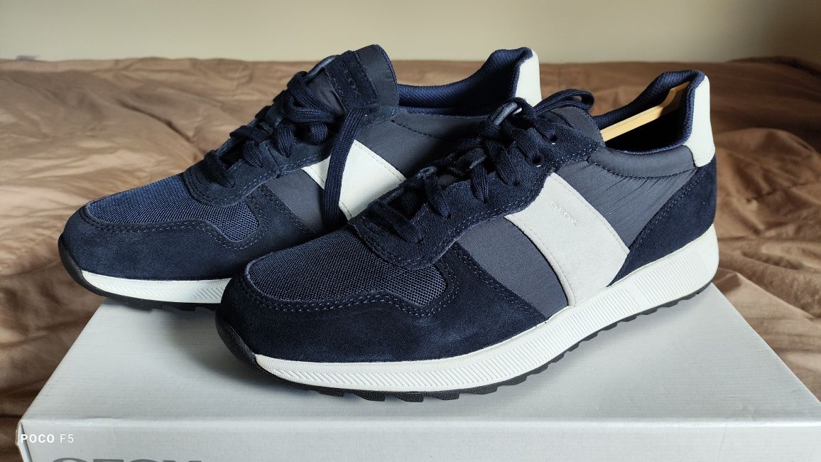 Geox Molveno granatowe sneakersy rozm 44