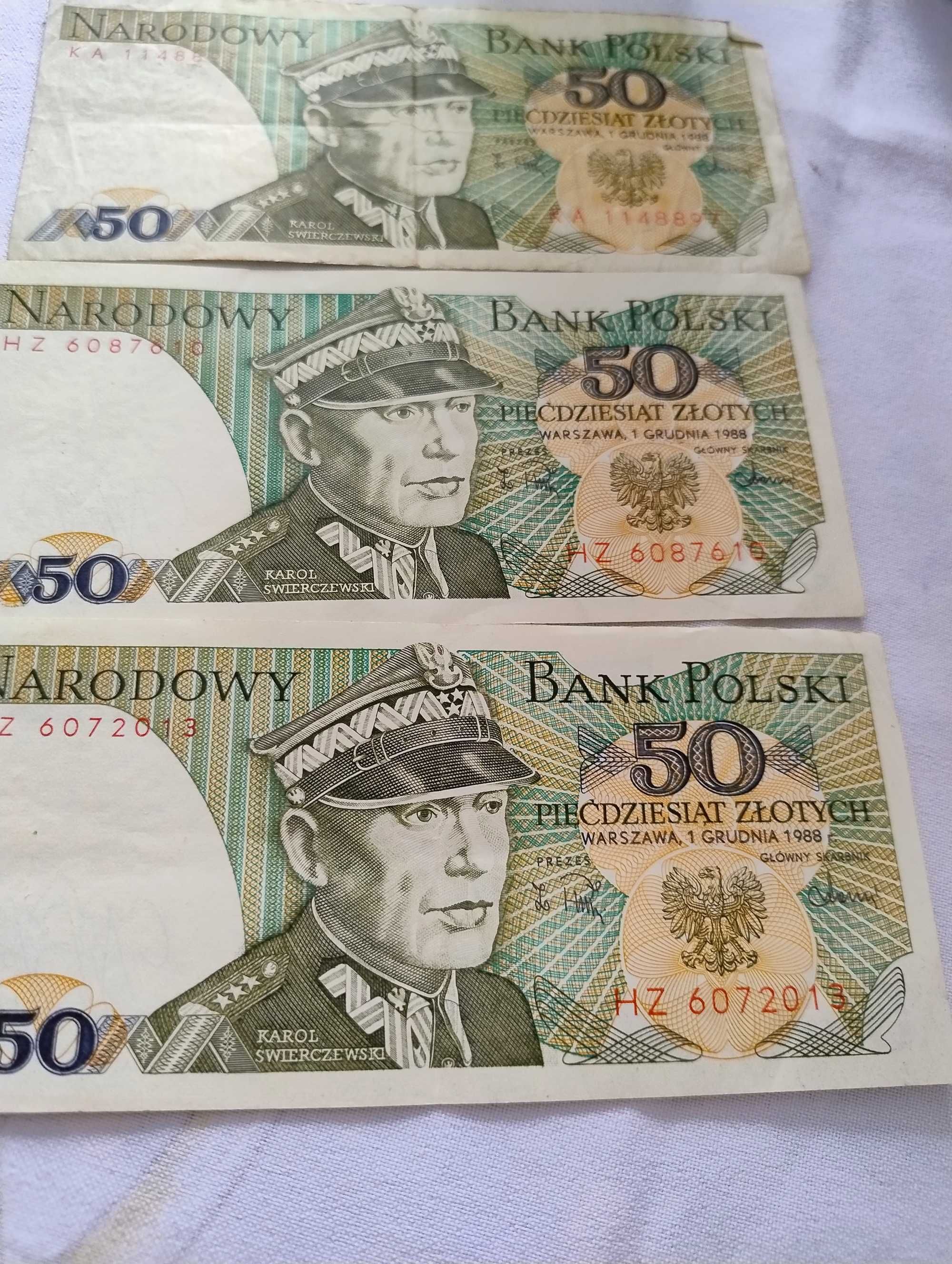 Banknoty PRL stare banknoty