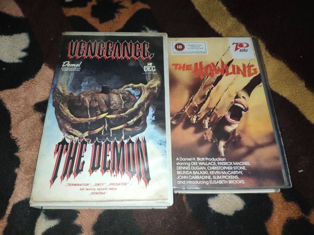 Skowyt, Zemsta demona - Dyniogłowy - Horrory na VHS