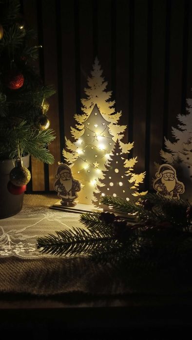 Choinka LED Mikołaj