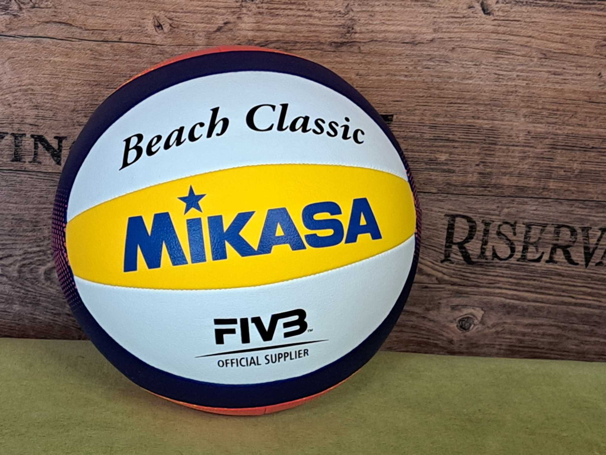 Оригінальний м'яч для пляжного волейболу Mikasa "Beach Classic BV551C"