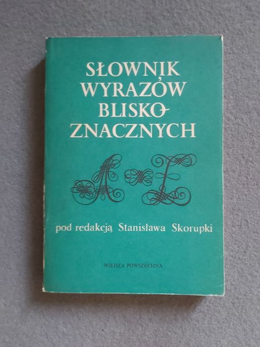 Słownik wyrazów bliskoznacznych Skorupka