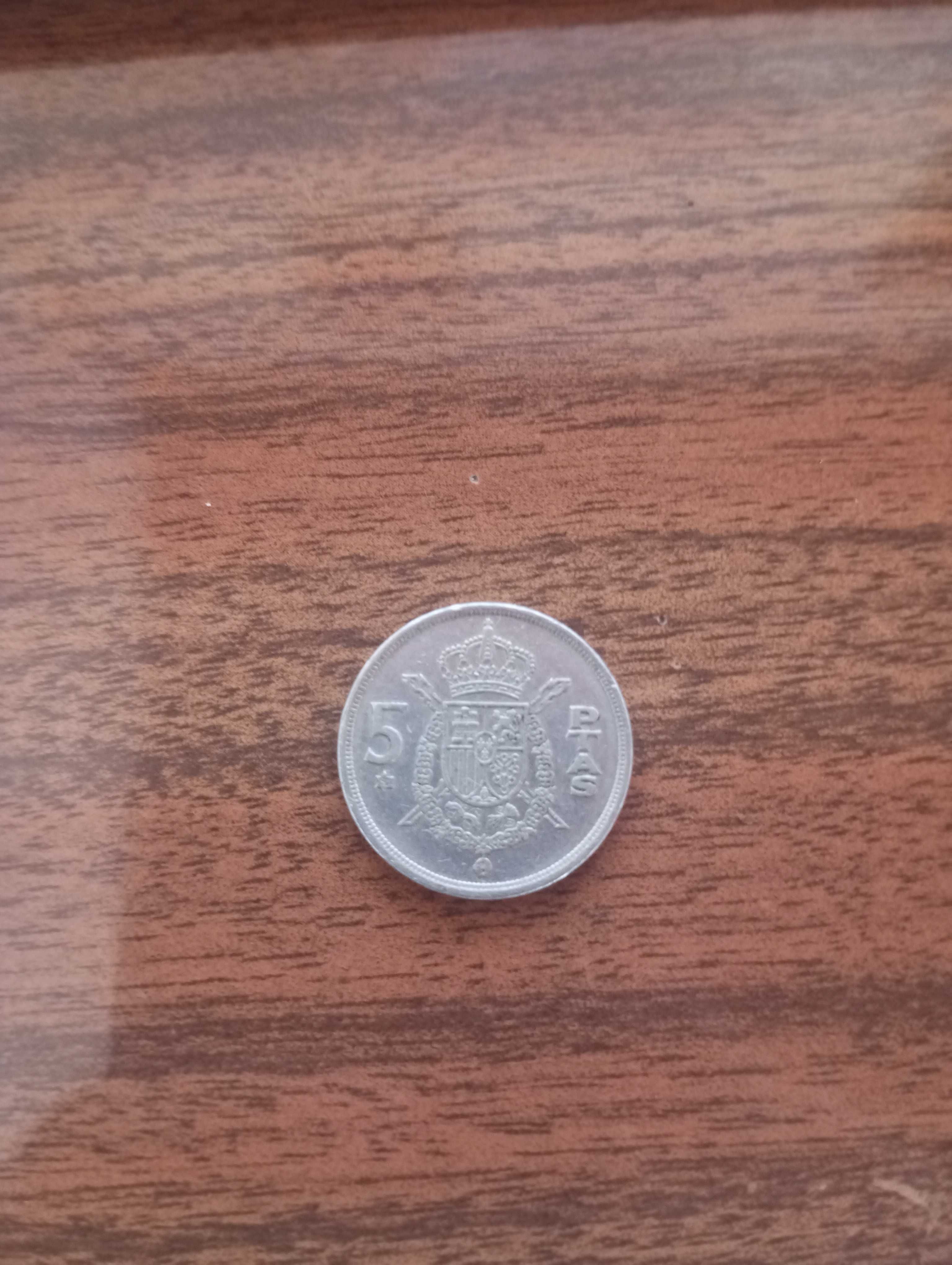 Moeda 5 psetas 1975