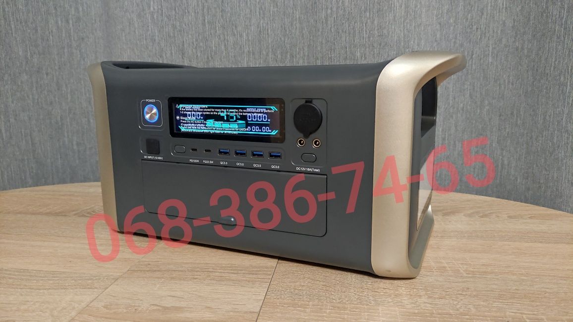 Зарядна станція Ctolity AX1000, 220V 1800W 1000Wh, як ecoflow, bluetti