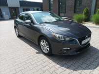 Mazda 3 bose, szyberdach, automat, kamera, klima strefowa