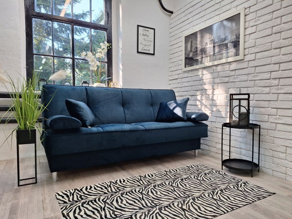 Kanapa sofa  Sofia producent rozkladana pojemnik na pościel sprężyny