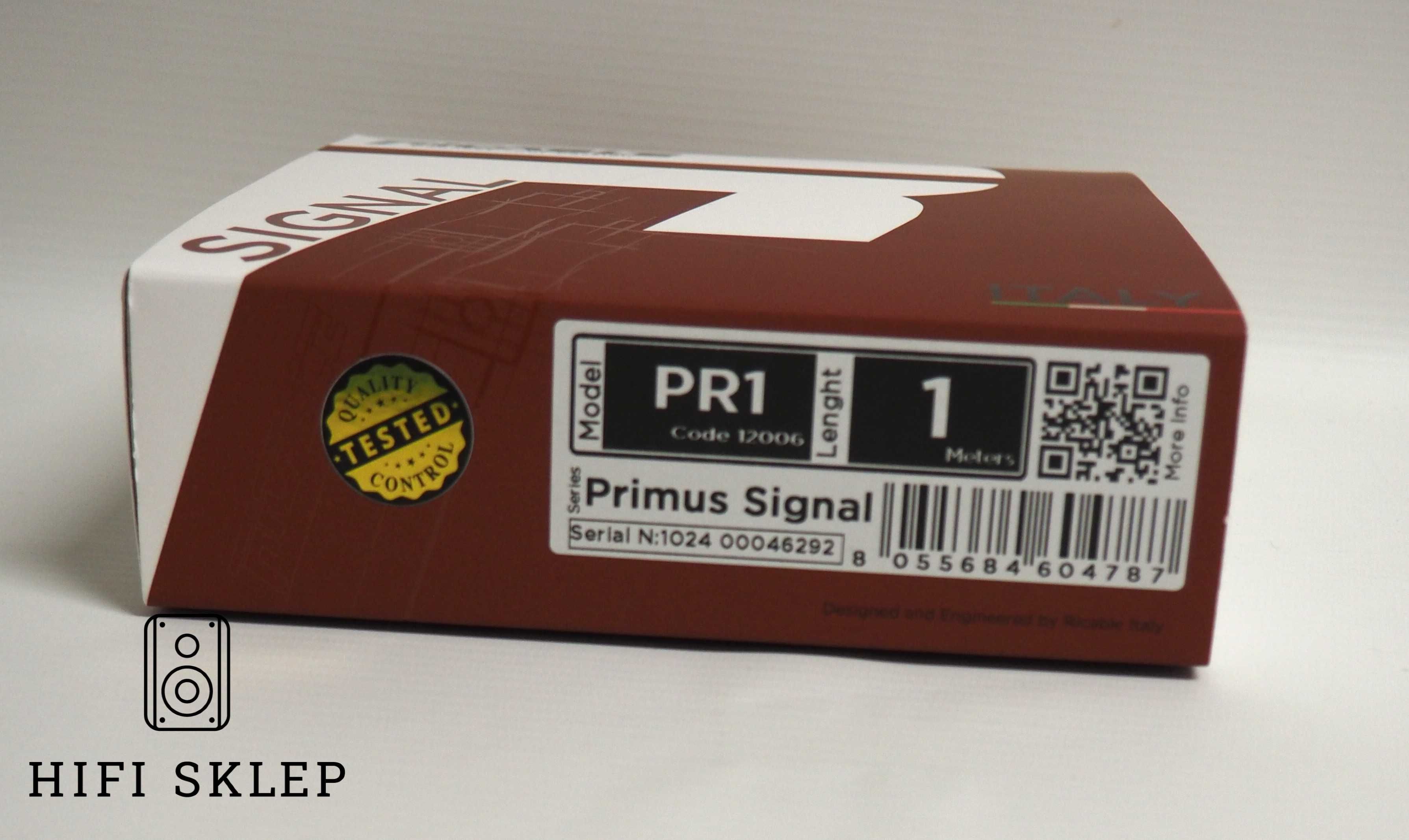 Ricable Primus Signal - 2x1m RCA interkonekt audio/Promocja